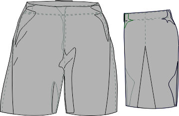 Domstad Dodgers SSK Short