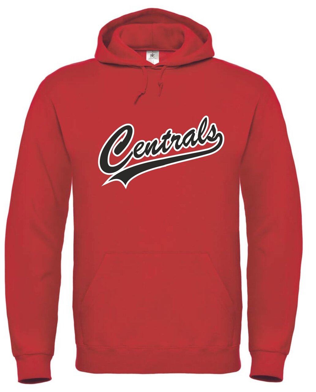 Centrals Hoodie Rood