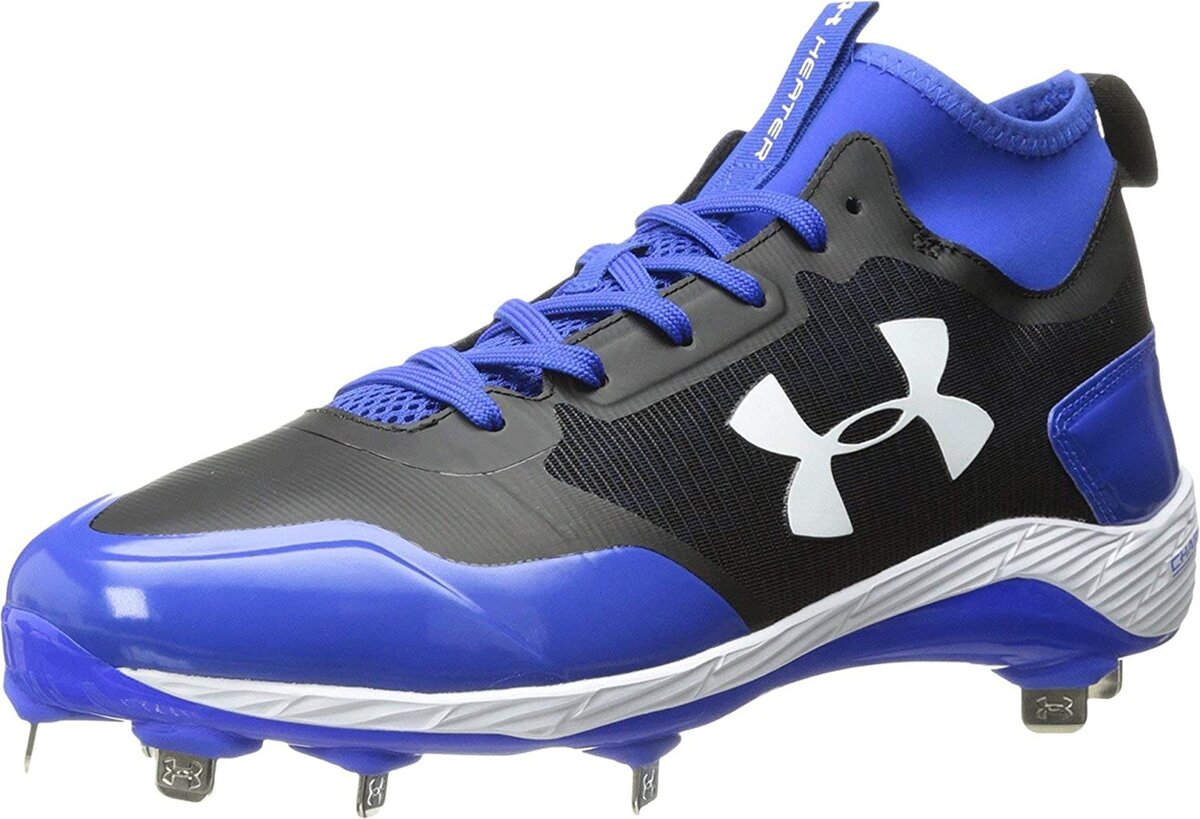 Under Armour Heater Royal High Metal Cleats