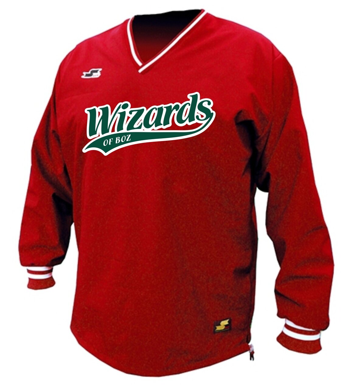 Wizards of Boz Windbreker rood