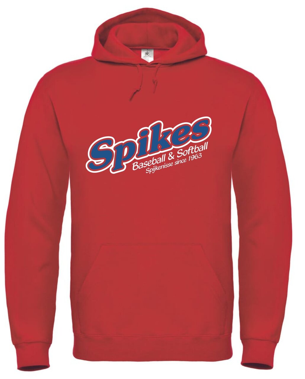 Spikes Hoodie Rood