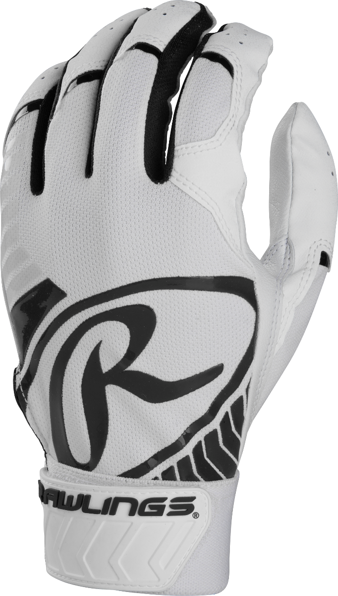 BR51BG-B - Rawlings 5150 Batting Gloves BLACK