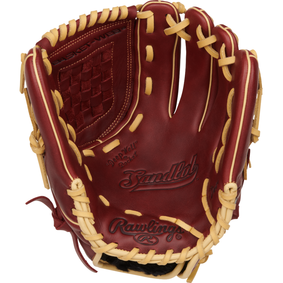 Rawlings Sandlot 12" Infield/Pitcher Glove Brown/Tan LHT