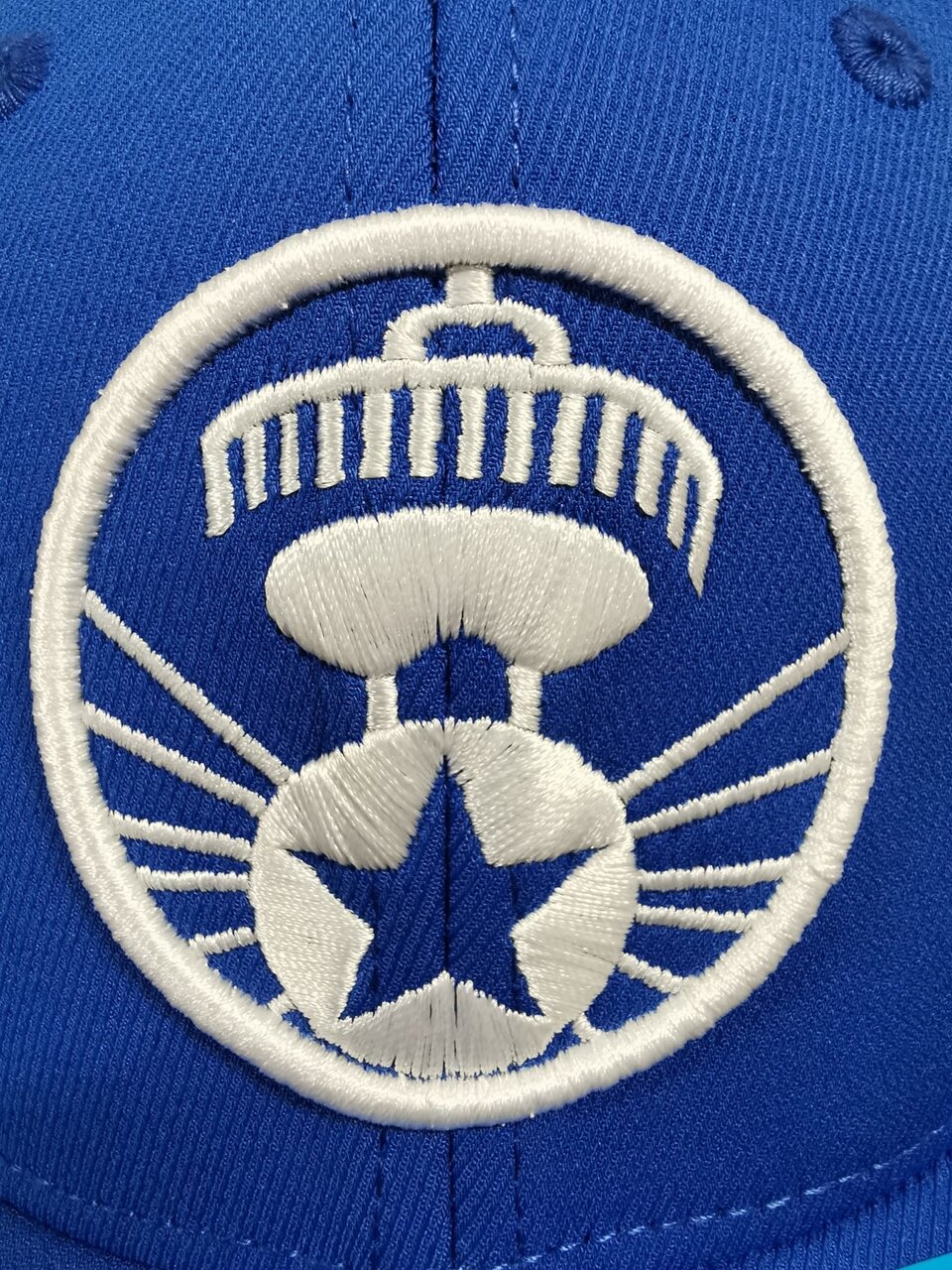 Euro Stars HC2 3D - Champro Flex cap met 3D geborduurd logo Royal