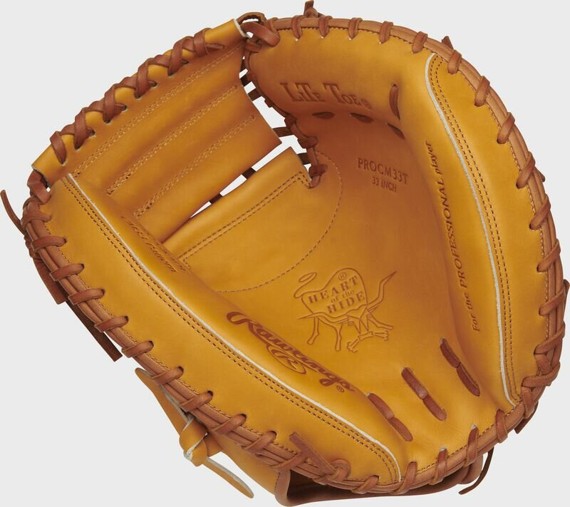 Rawlings Heart of the Hide 33" Catcher Glove Tan RHT