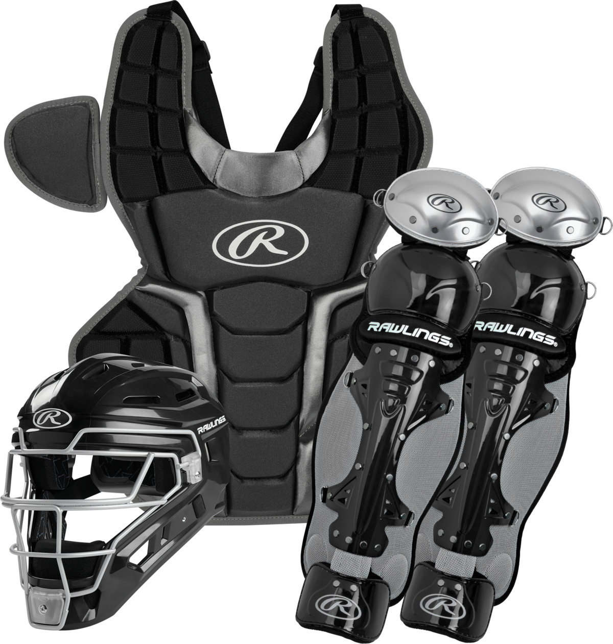 Rawlings Renegade Catcher Set Adult Black