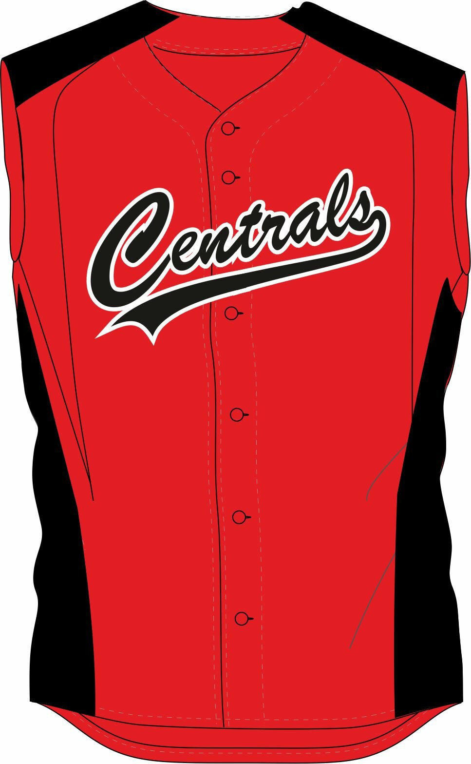 Centrals Sleeveless Jersey