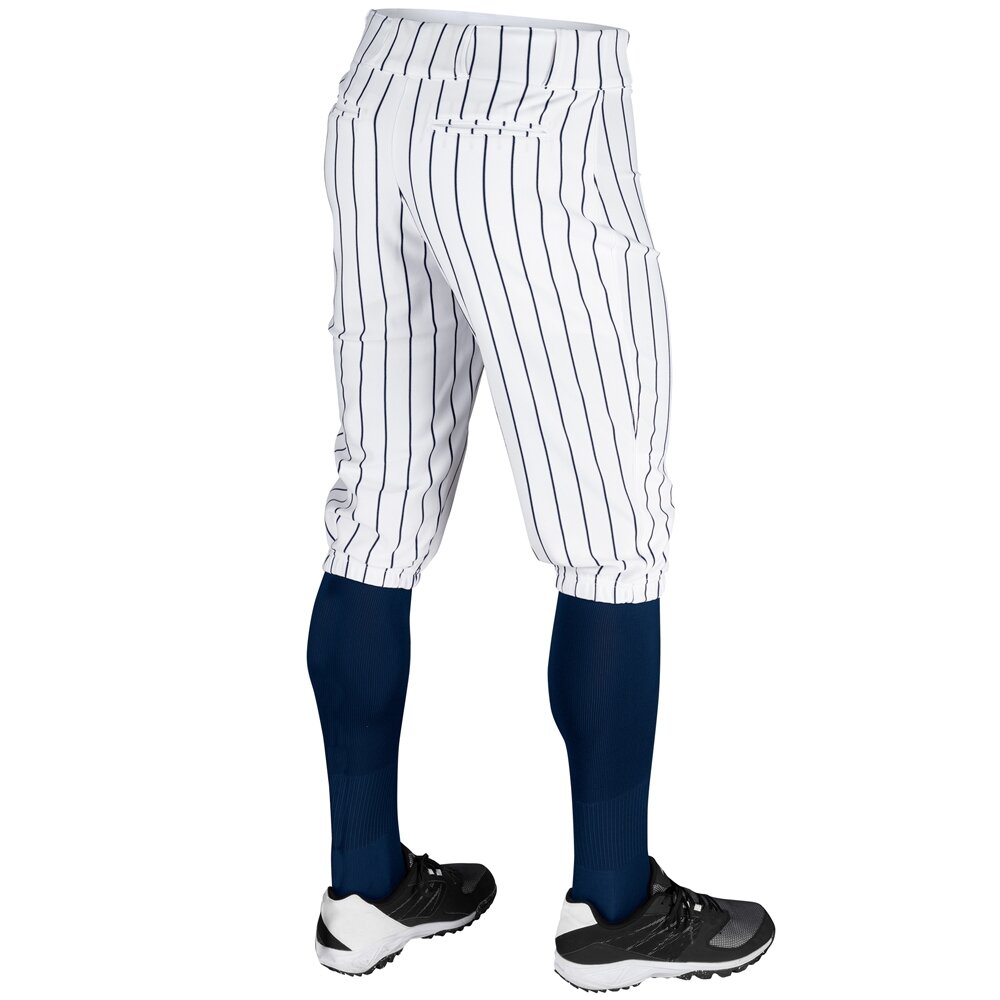 BP10/68PIN - Champro Knicker/Short Model Pants Pinstripes White/Navy