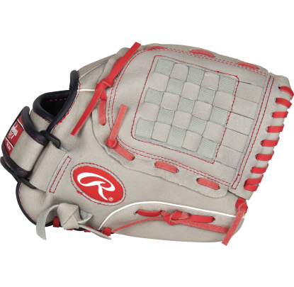 Rawlings Sure Catch Mike Trout 11" Youth Glove Gray/Red RHT
