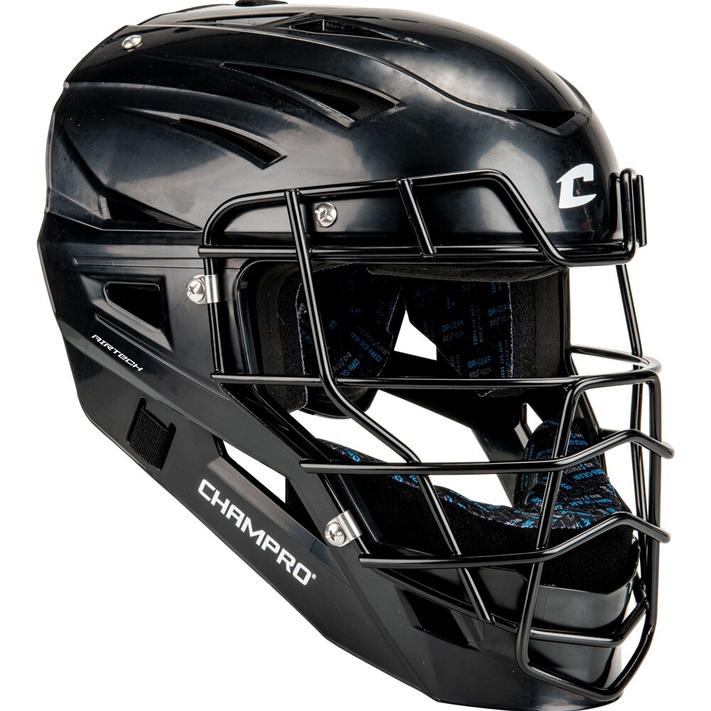 Champro Cannon Catcher Helmet Large/Adult Black