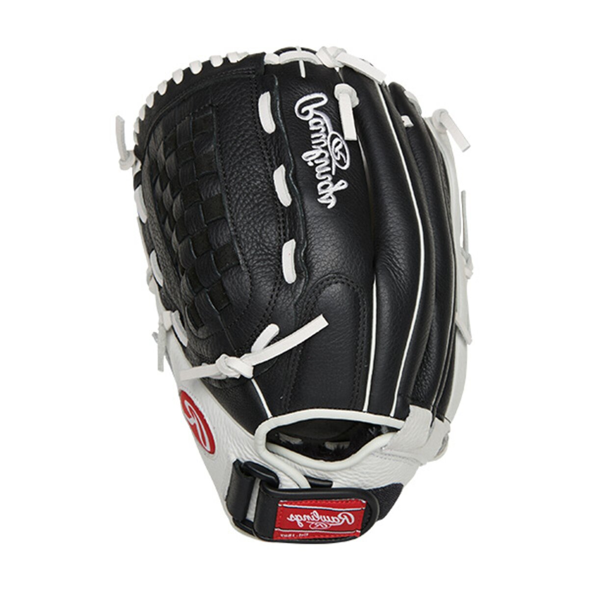 Rawlings Shut Out Softball 12.5" Outfield/Pitcher Glove Black/White LHT