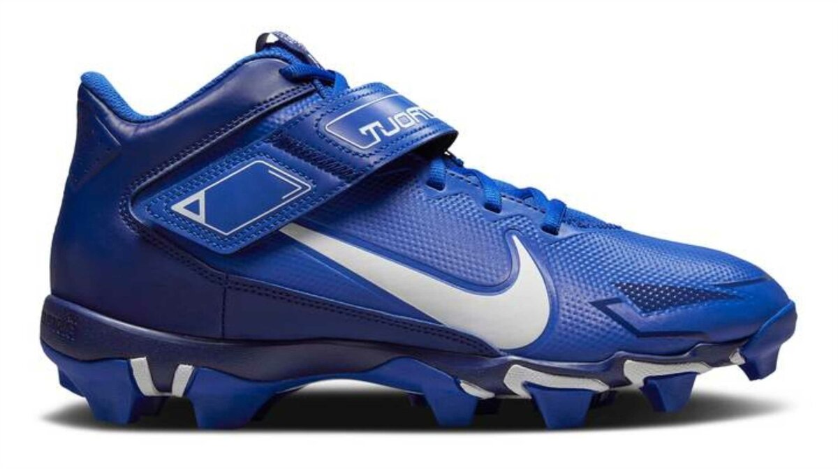 Nike Trout 8 Royal High Rubber Cleats