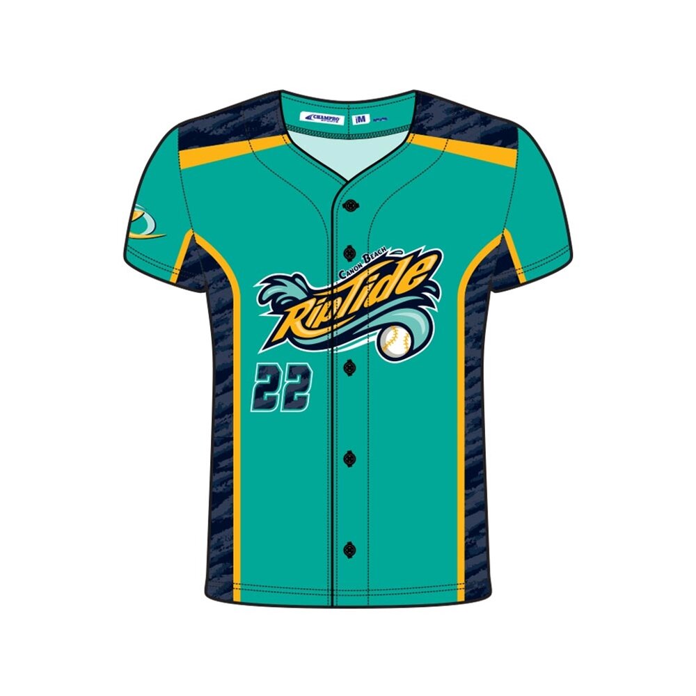 JE SUBLI FULL Button down sublimatie - Baseball/softball jersey