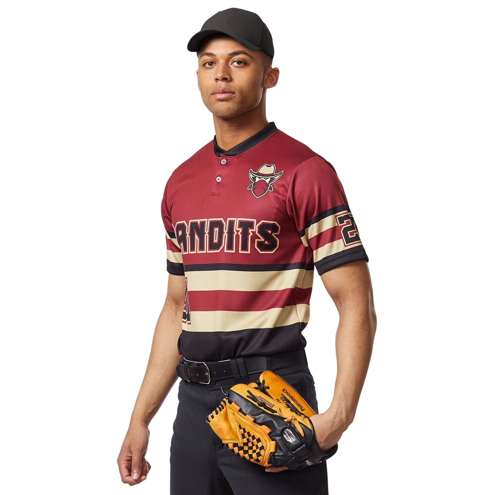 JE SUBLI 2 BT Two button sublimatie - Baseball/softball jersey