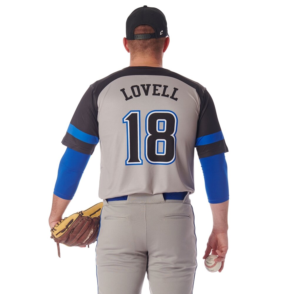 Crew neck sublimatie Baseball/softball jersey