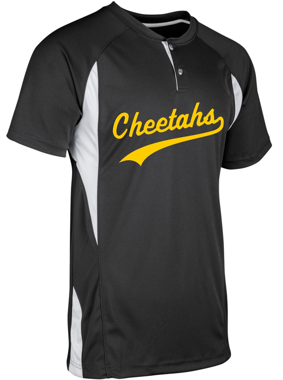 Cheatahs Black Practice Jersey New model