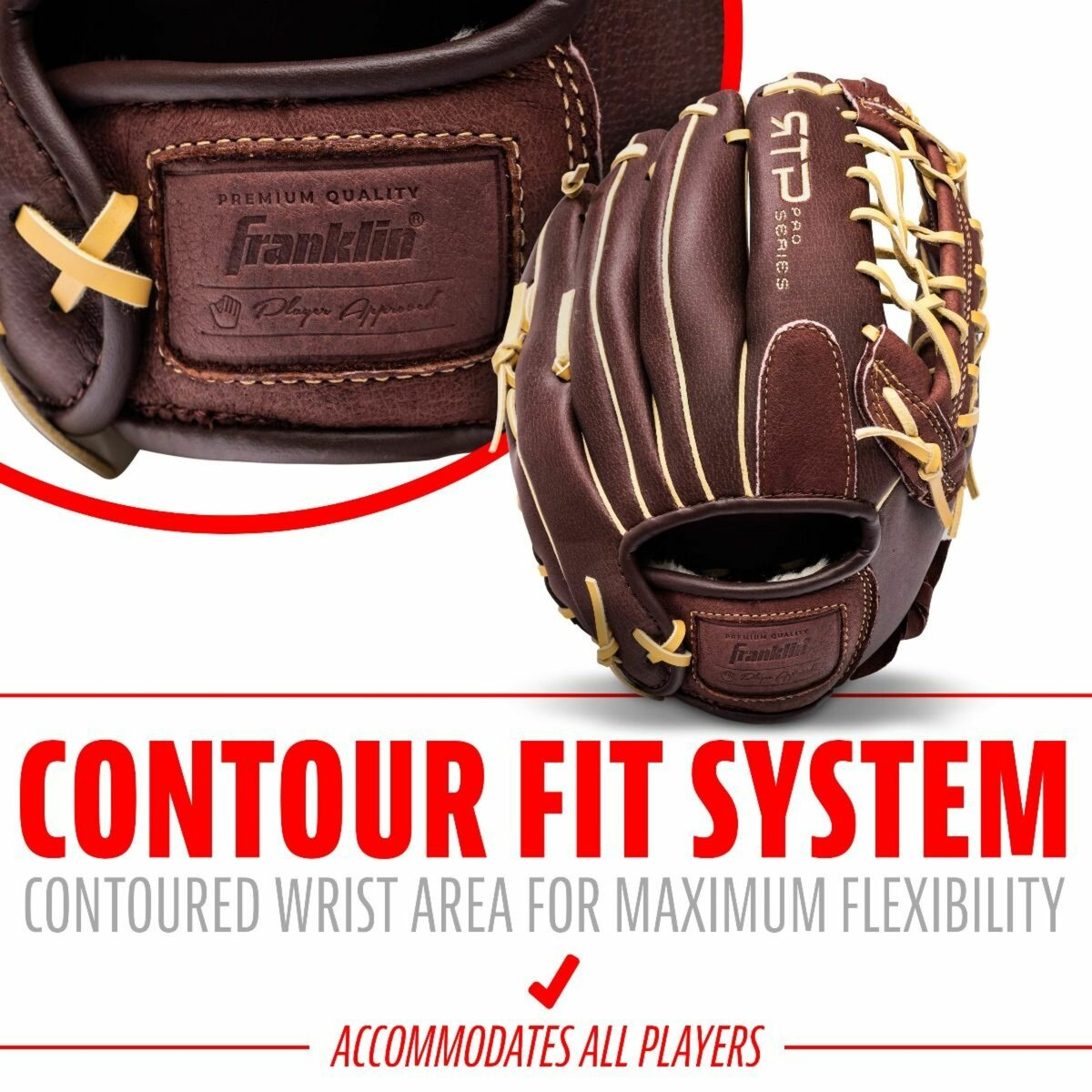 Franklin RTP Pro 12" All-Round Glove Brown/Tan RHT