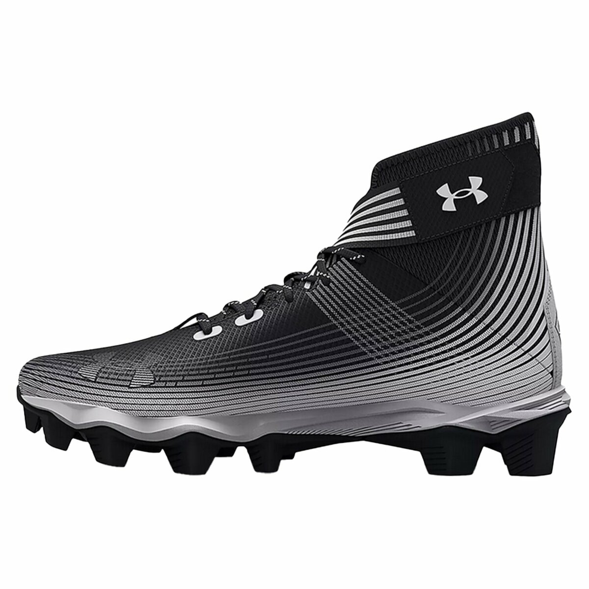 Under Armour Highlight Franchise Black High Rubber Cleats Beeball