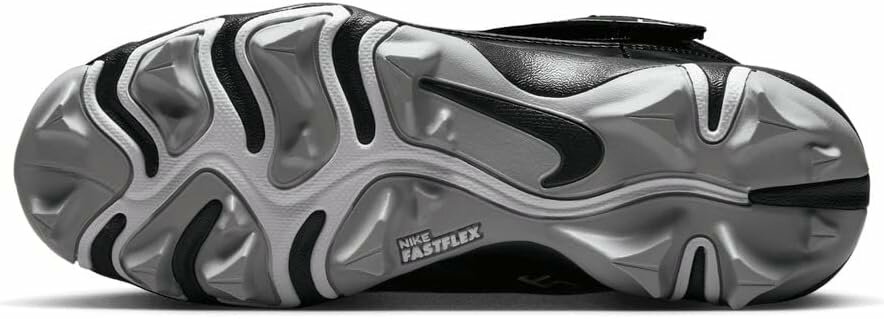 Nike Trout 8 Black High Rubber Cleats