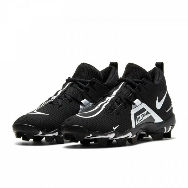 Nike Menace 3 Black/White High Rubber Cleats