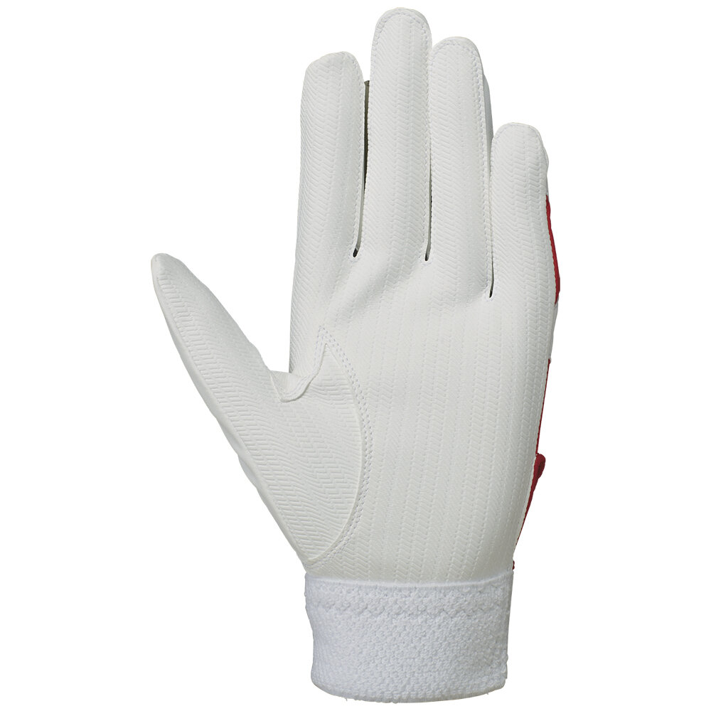 SSK ProEdge Elite Series Batting Gloves White/Red