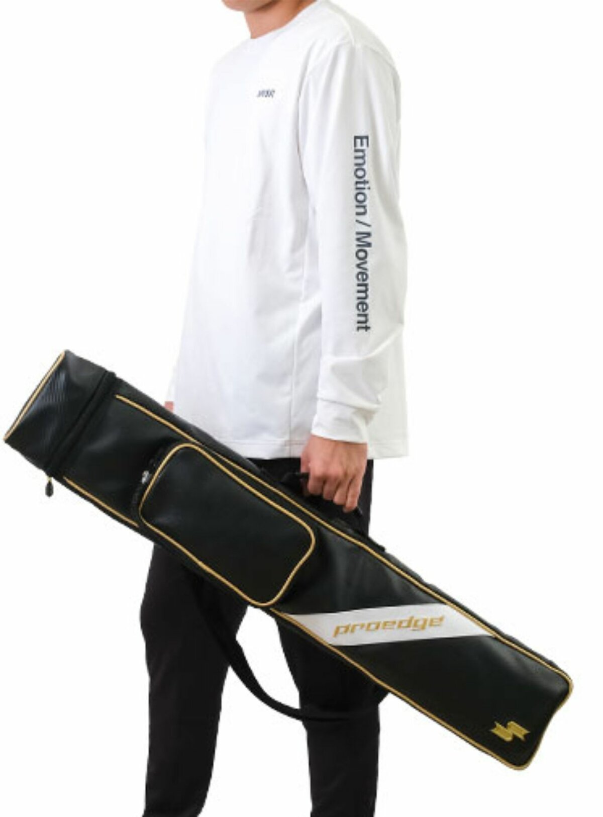 SSK ProEdge Personal Bat Bag (For 2/3 Bats) Navy/White