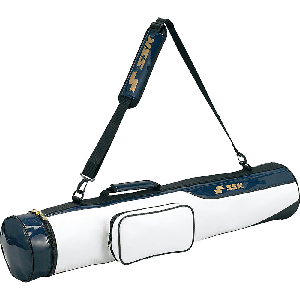 SSK ProEdge Personal Bat Bag (For 5/6 Bats) White/Navy