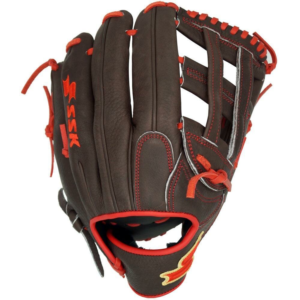 SSK S20 Red Line 11.5" Infield Glove Brown/Red RHT
