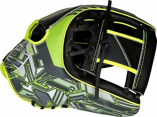 Rawlings REV1X 11.75" Infield Glove Green/Black RHT