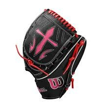 Wilson A2K Fall 2024 B23 12&rdquo; Pitcher Glove Black/Red RHT