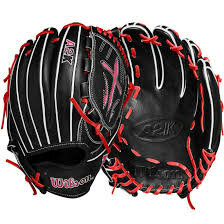 Wilson A2K Fall 2024 B23 12&rdquo; Pitcher Glove Black/Red RHT