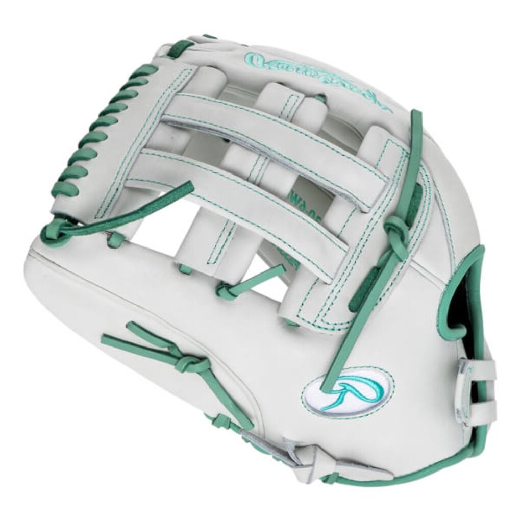 Rawlings Liberty Advanced Softball 13" Outfield Glove White/Mint LHT