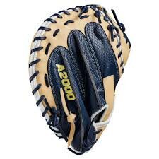 Wilson A2000 Winter 2024 2034SS 34" Catcher Glove Tan/Navy RHT