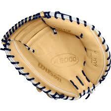 Wilson A2000 Winter 2024 2034SS 34" Catcher Glove Tan/Navy RHT