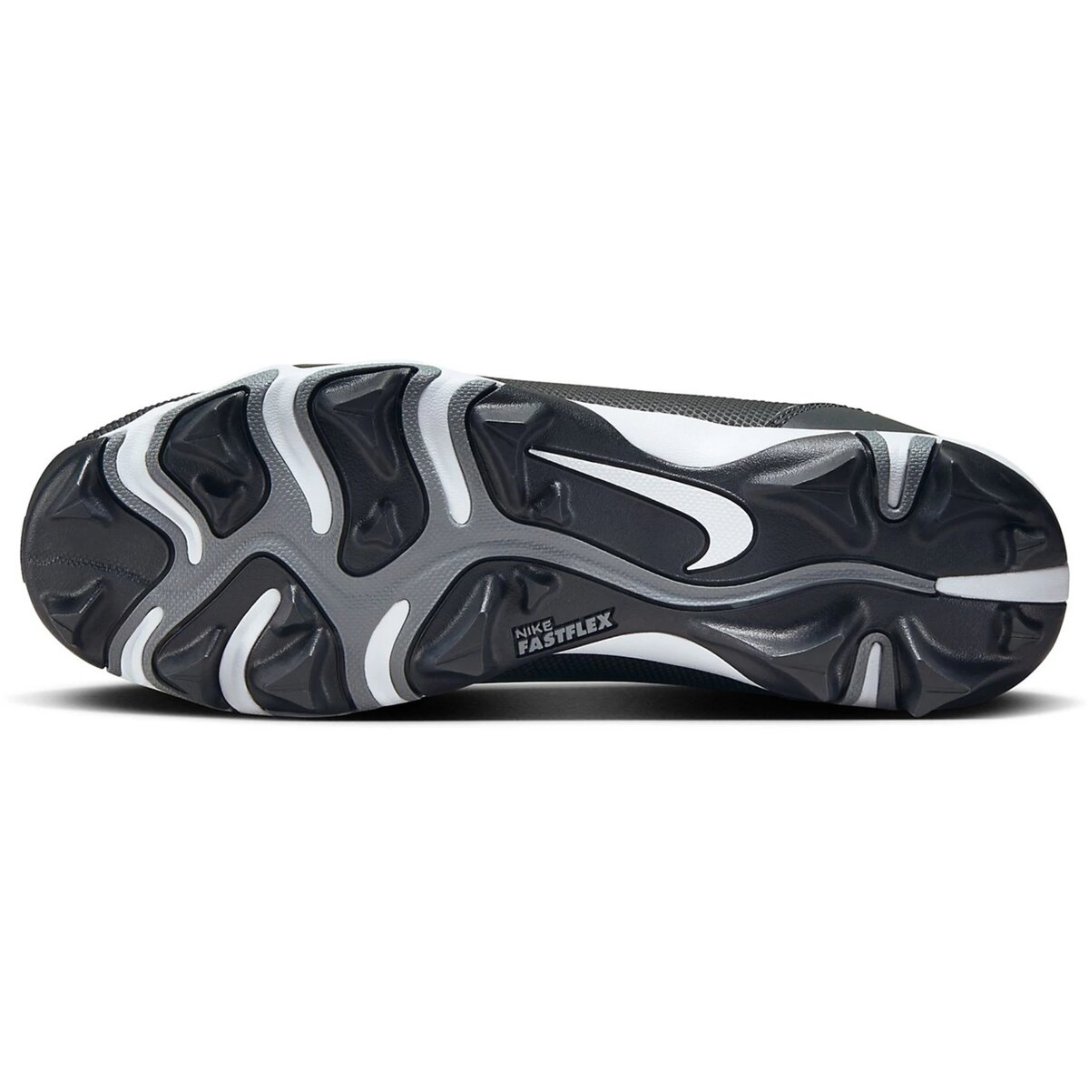 Nike Trout 9 Black/White Low Rubber Cleats