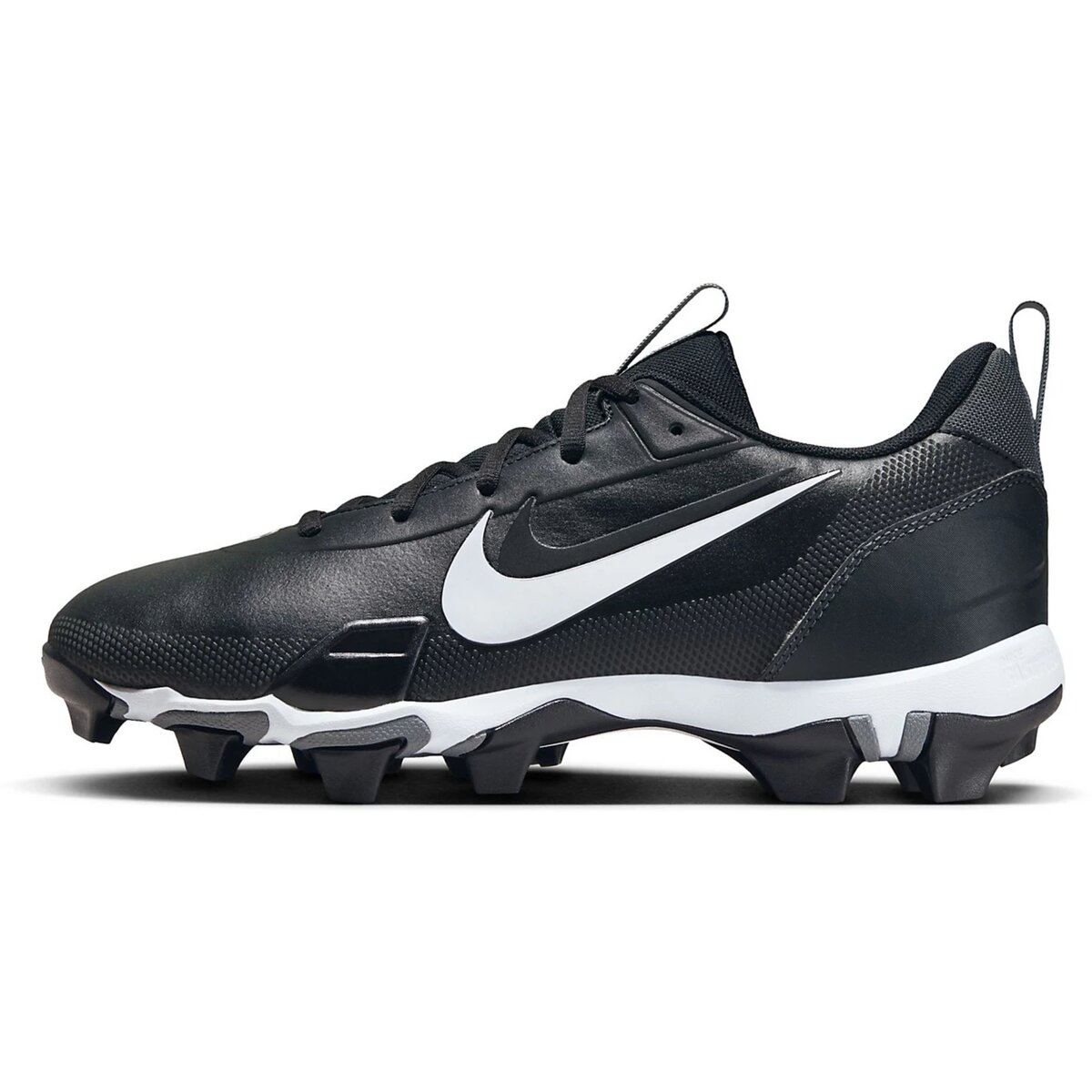 Nike Trout 9 Black/White Low Rubber Cleats
