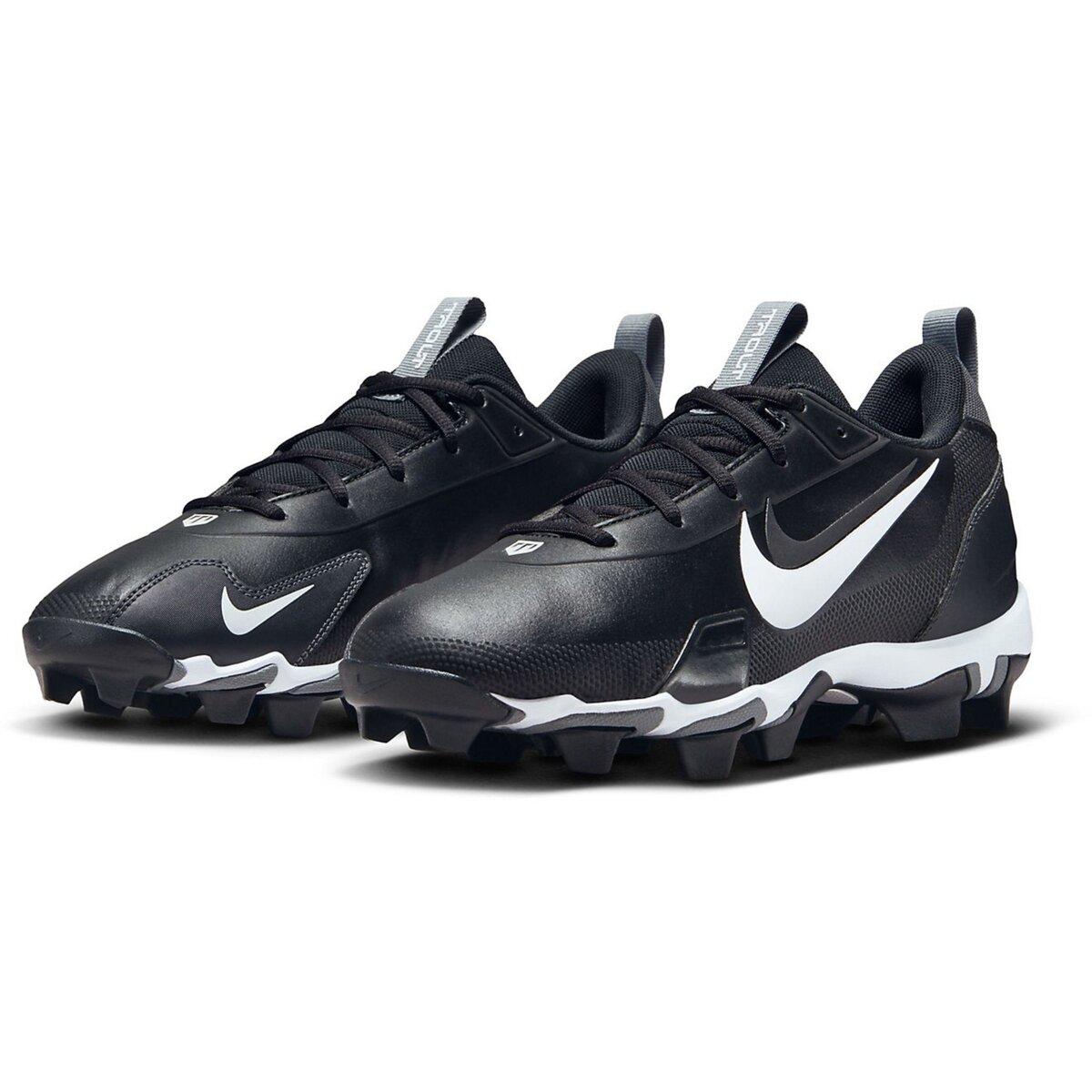 Nike Trout 9 Black/White Low Rubber Cleats
