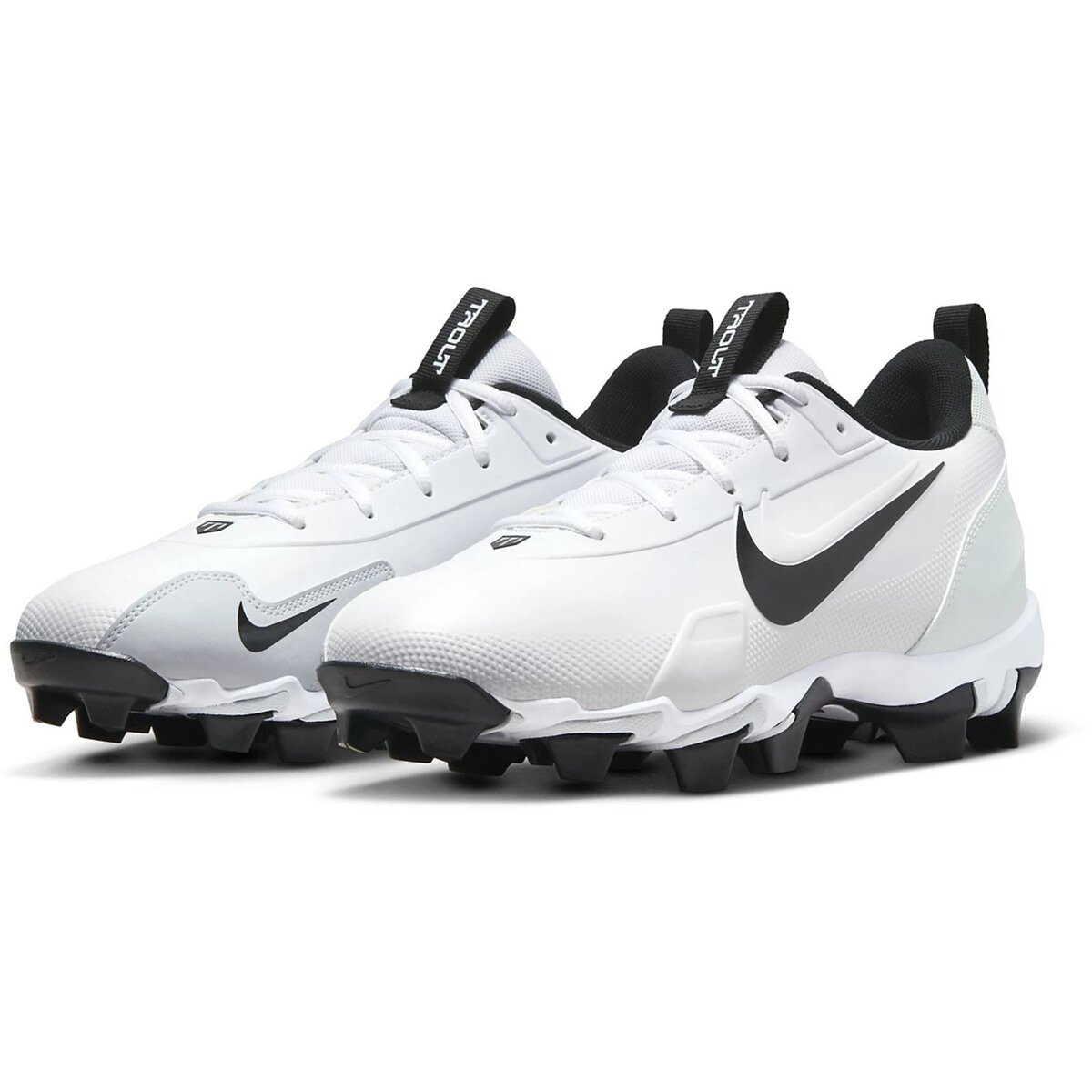 Nike Trout 9 White/Pure Platinum/Black Low Rubber Cleats