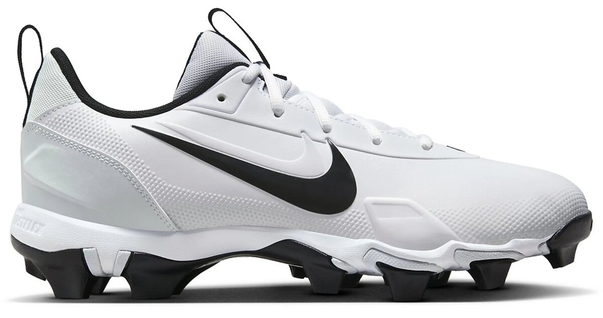 Nike Trout 9 White/Pure Platinum/Black Low Rubber Cleats