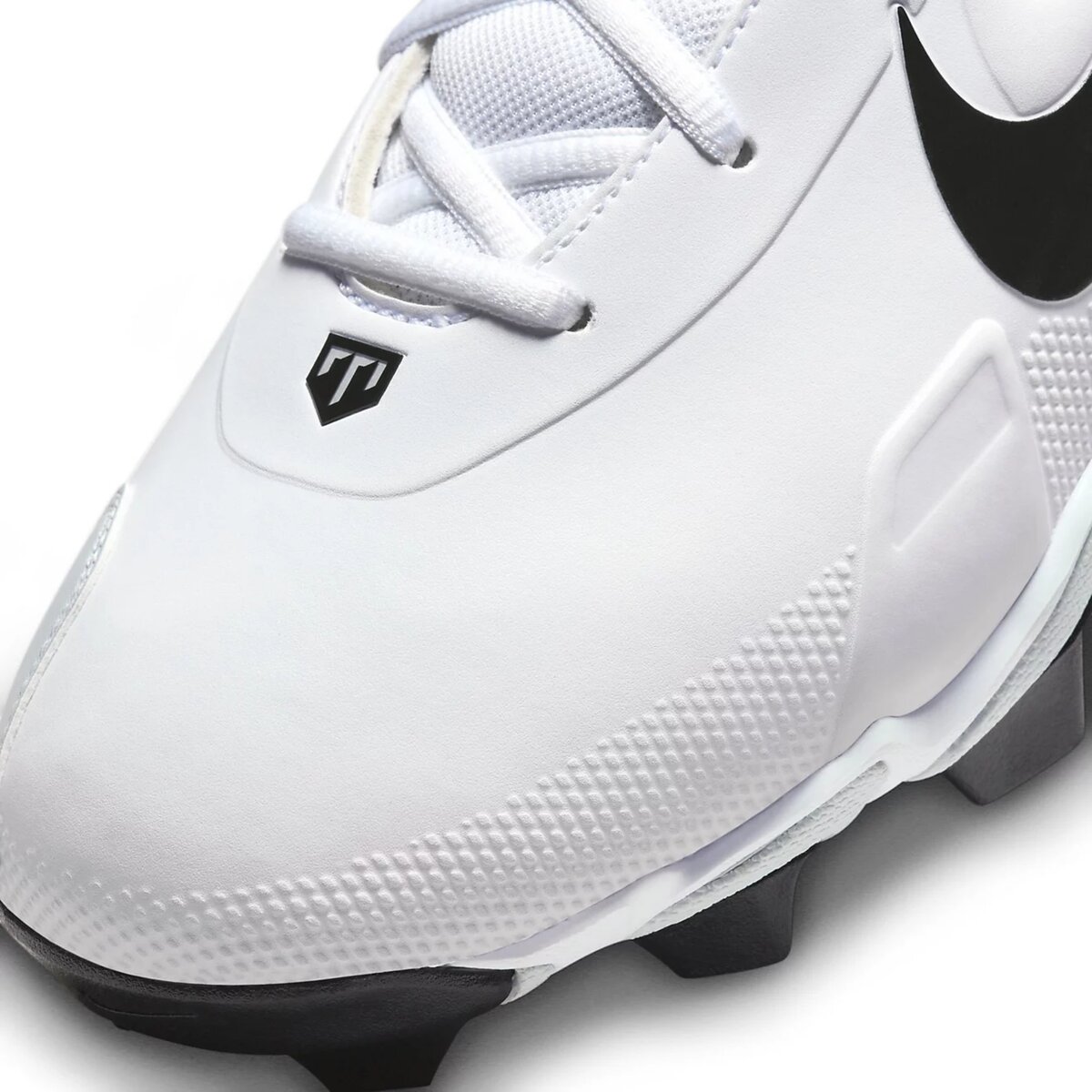 Nike Trout 9 White/Pure Platinum/Black Low Rubber Cleats Beeball