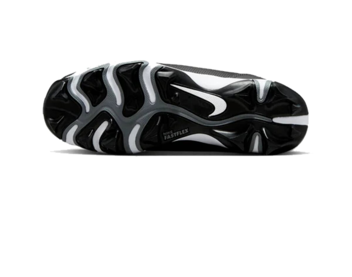Nike Trout 9 Black/White Low Rubber Cleats Beeball