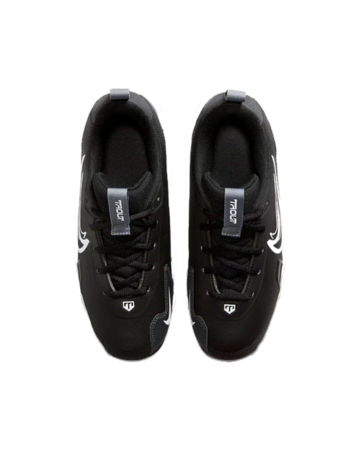 Nike Trout 9 Black/White Low Rubber Cleats Beeball