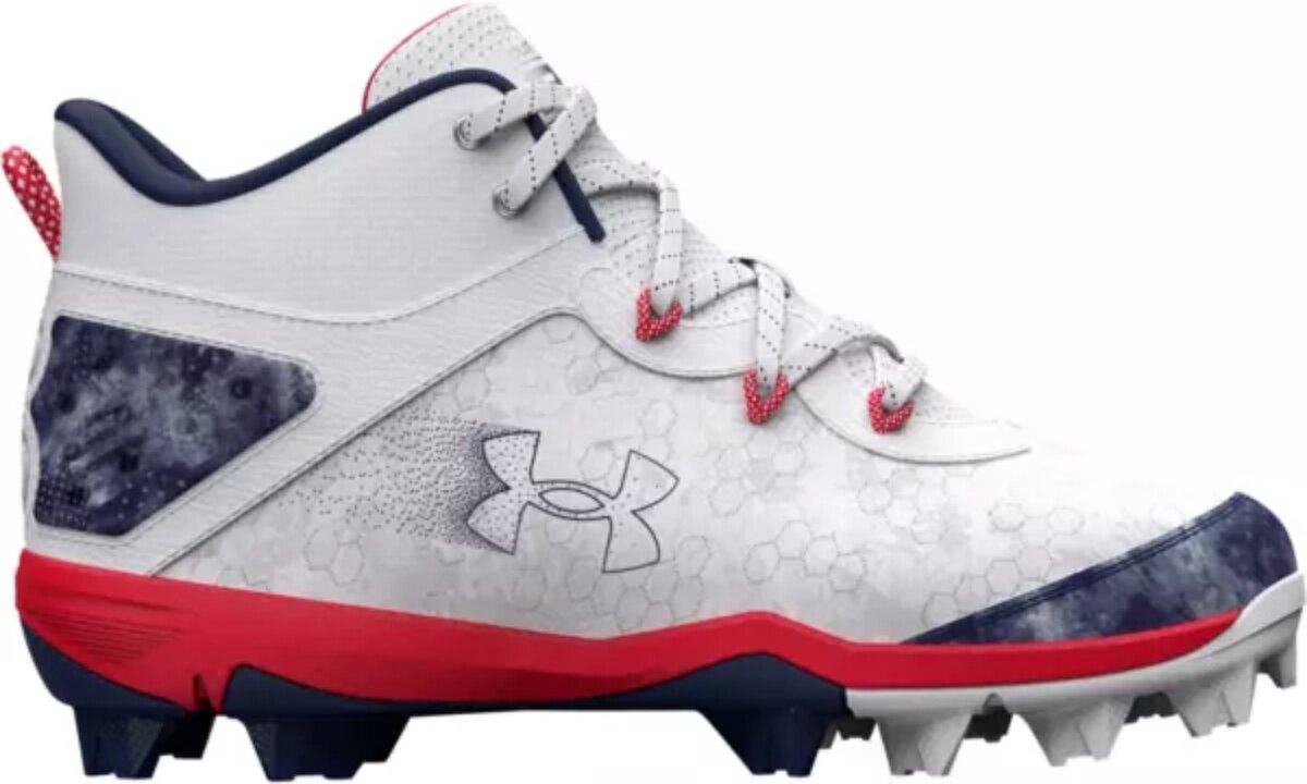 Under Armour Harper 8 Pro USA High Rubber Cleats Beeball