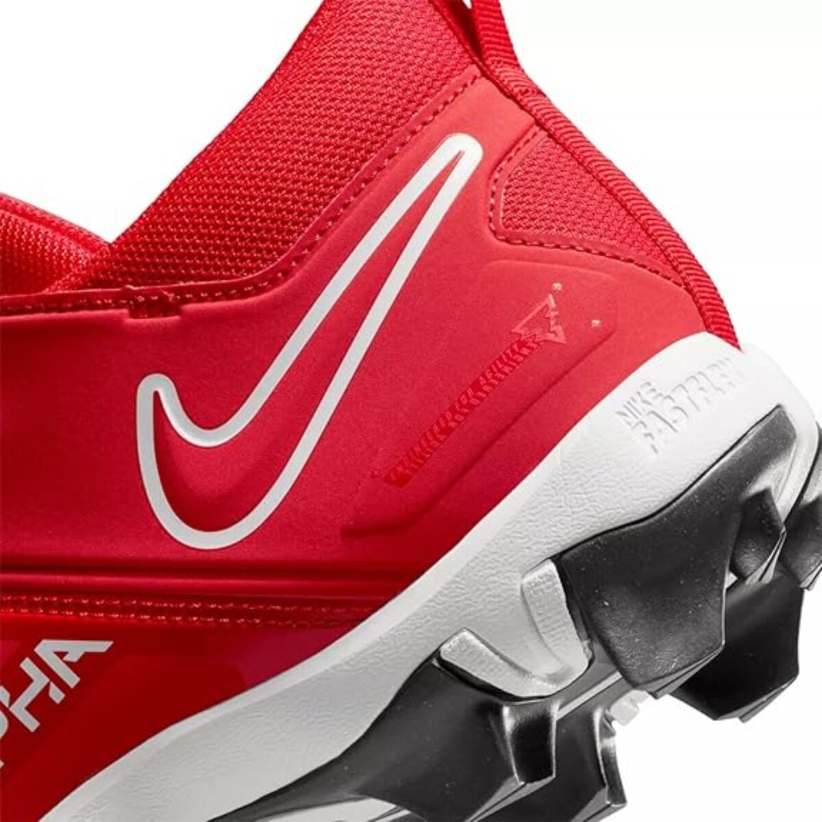 Nike Menace 3 Scarlet High Rubber Cleats Beeball