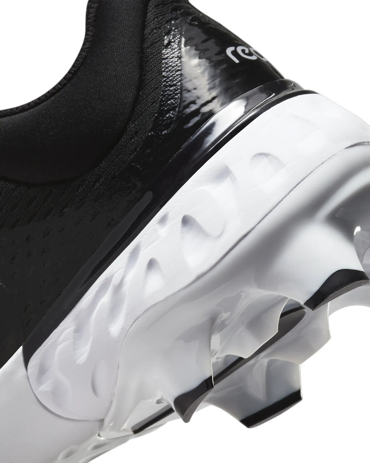 Nike Huarache Elite 4 Black/White Low Rubber Cleats