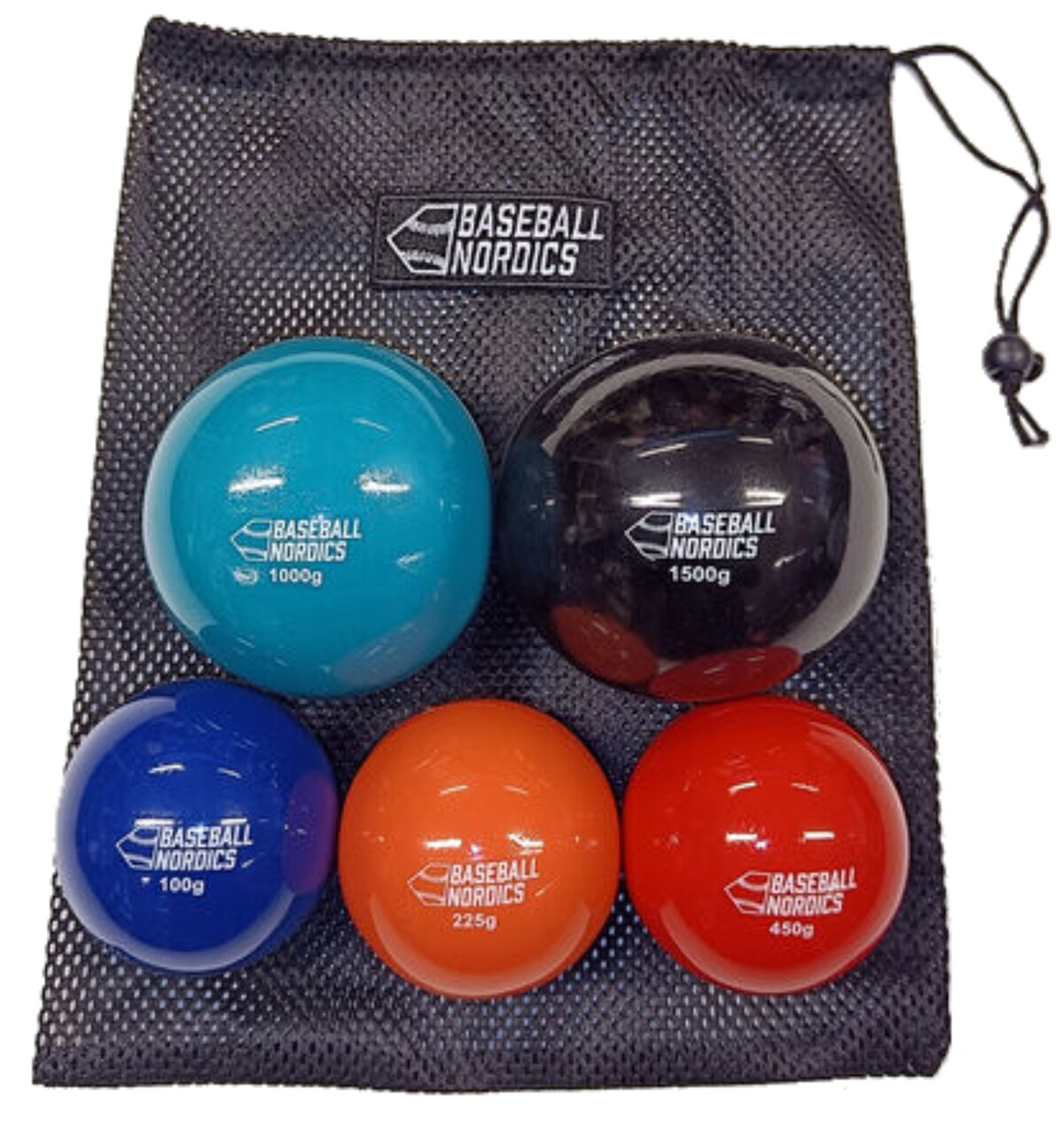 Baseball Nordics Weighted Plyo Ball Set
