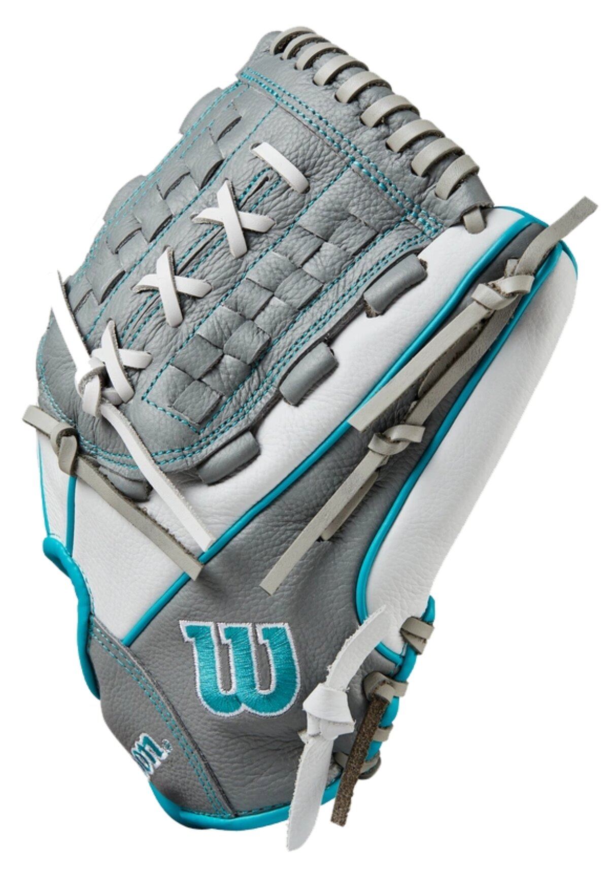 Wilson A500 Siren 11.75" All-Round Glove White/Grey/Blue RHT