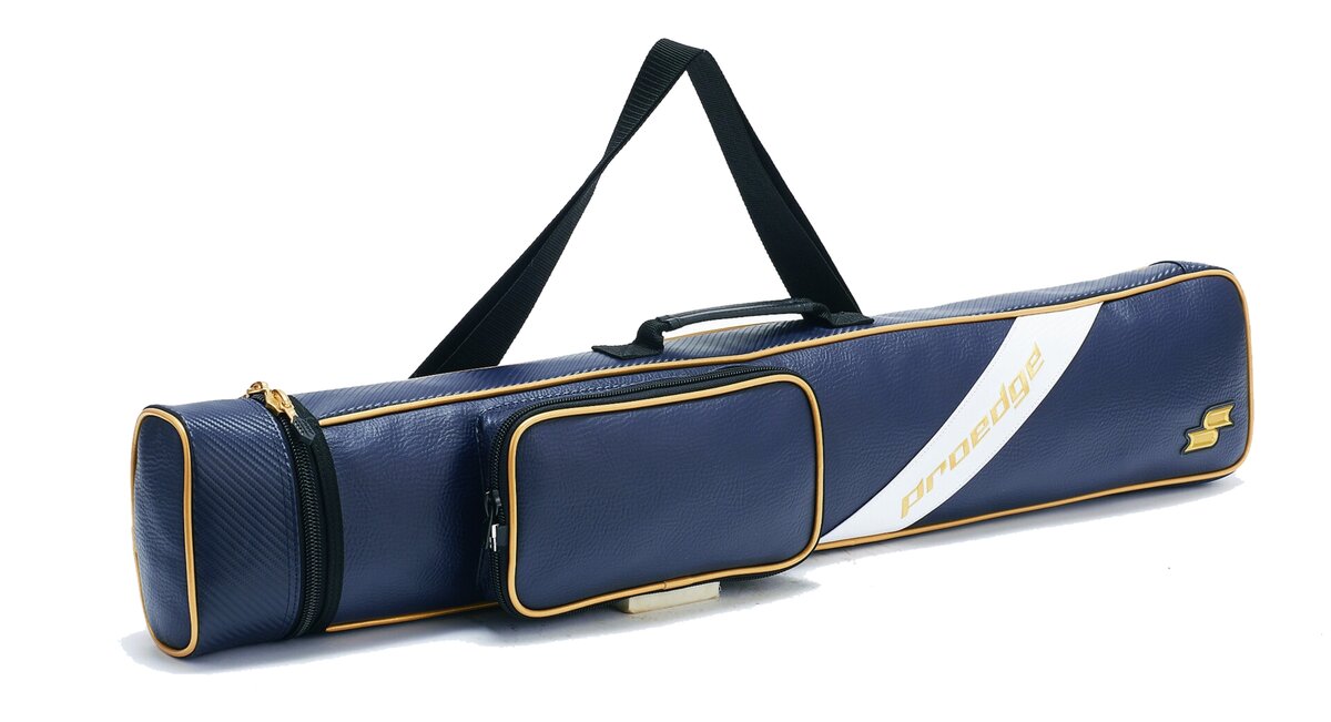 SSK ProEdge Personal Bat Bag (For 2/3 Bats) Navy/White