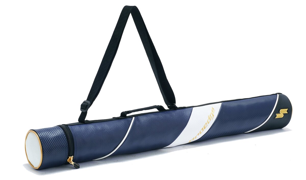 SSK ProEdge Personal Bat Bag (For 1 Bat) Navy/White