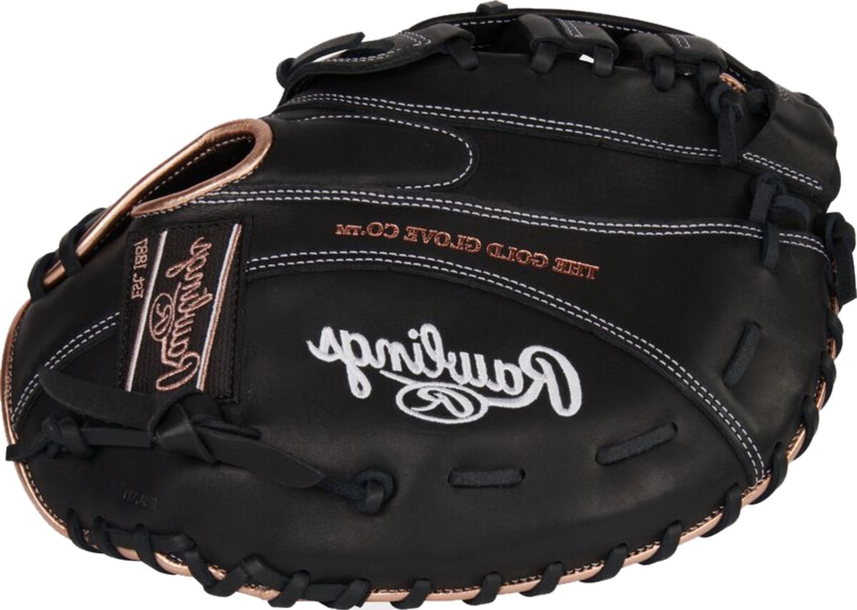 Rawlings R9 Softball 12.5" First Base Glove Black LHT